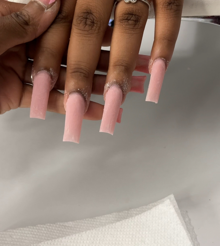 Long Full Set at The Nail Junkie Nailuxury in Cincinnati, OH