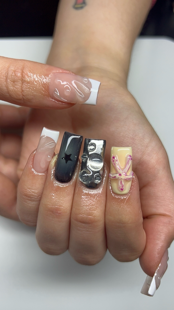 M/L Acrylic Set (3-4 Mag) at Stephanie Ortega in Riverside, CA