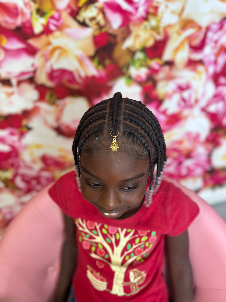 Kids Ghana Braids