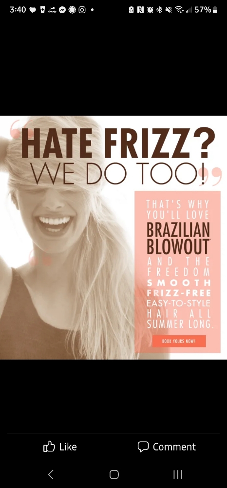 Brazilian Blowout Smoothing