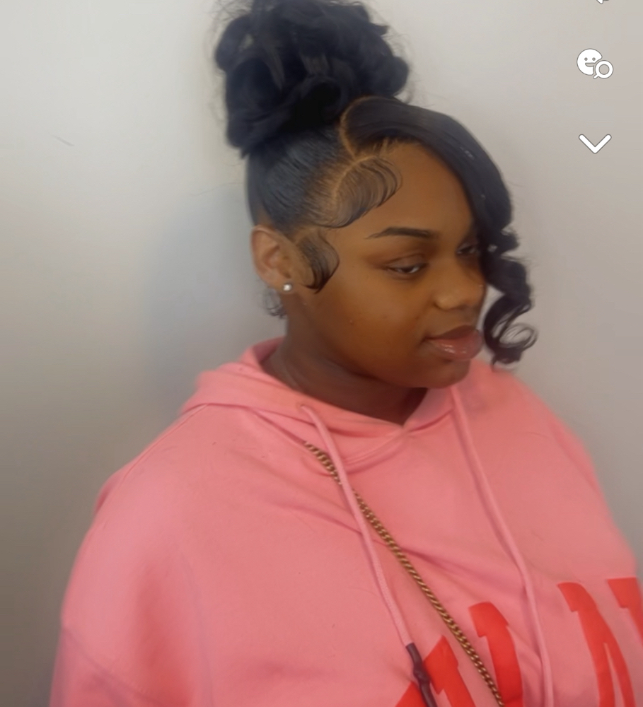 Frontal Ponytail at Tasha Mac in Chicago, IL
