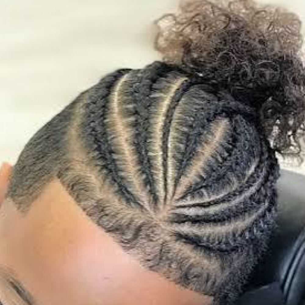 Kids Complex Braids & Haircut at TwoDayKutz in Longview, WA
