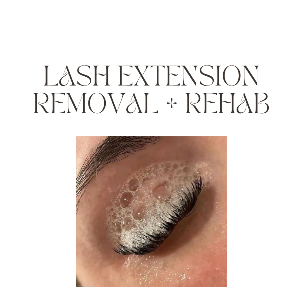 Lash Rehab + Extension Removal