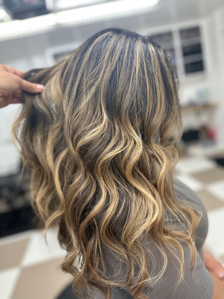 Full Head Highlights at My Beauti Lounge in San Bernardino, CA