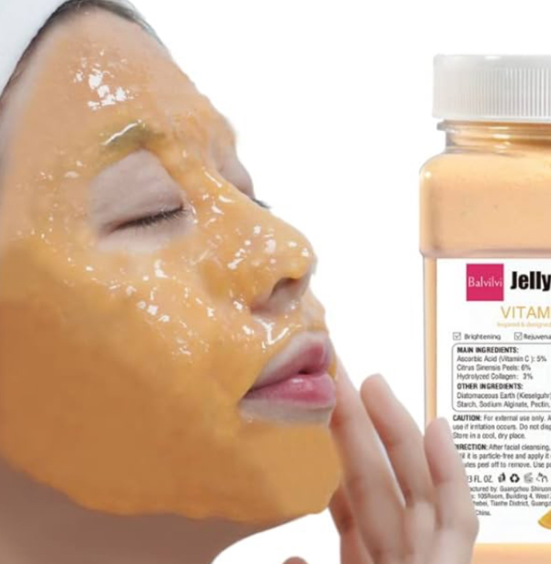 Vit C Jelly Mask Facial With RF