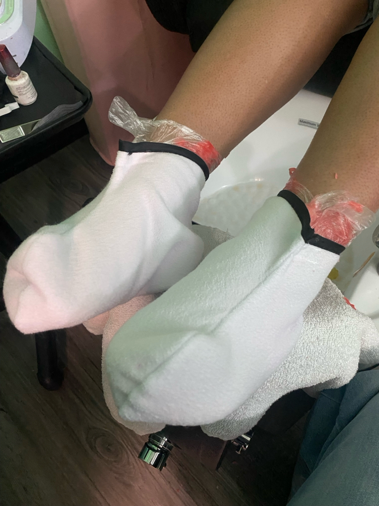 Paraffin Wax Foot Treatment Add On at ArtistrybyAllykat in Flint, MI