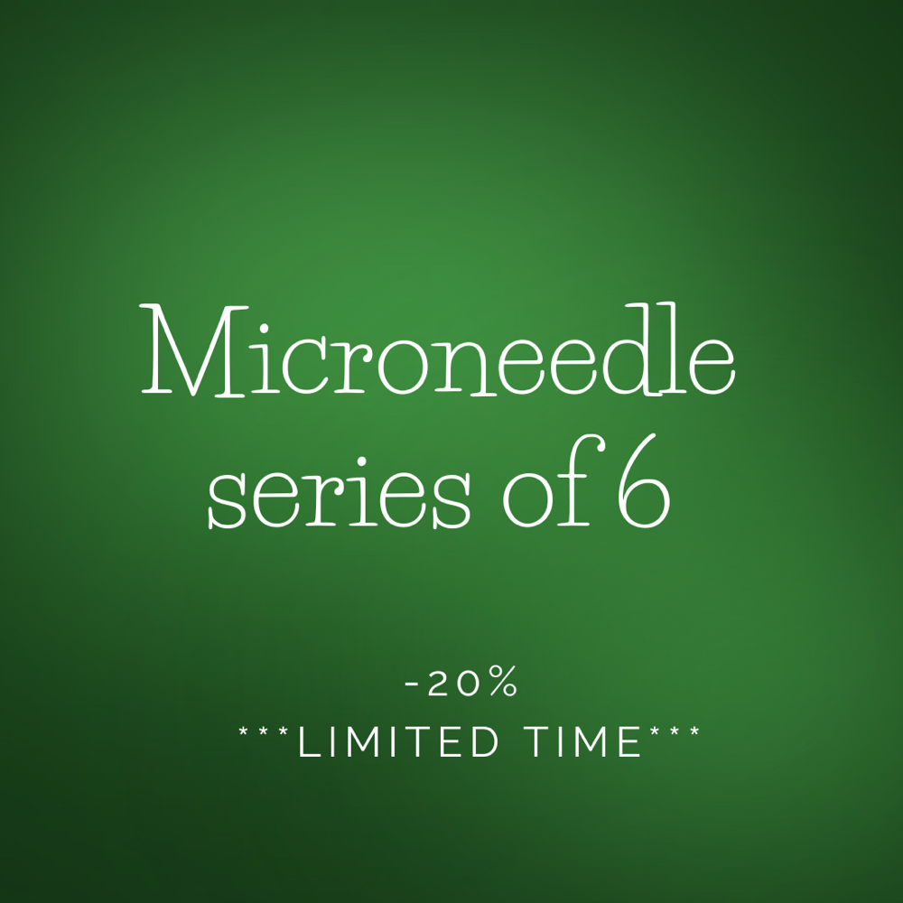 Microneedle Treatment SERIES OF 6