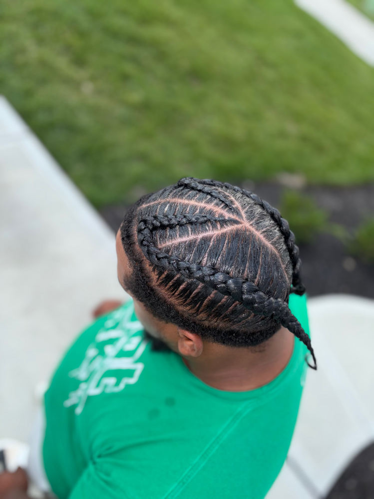 2 Stitch/Twist Braids.!