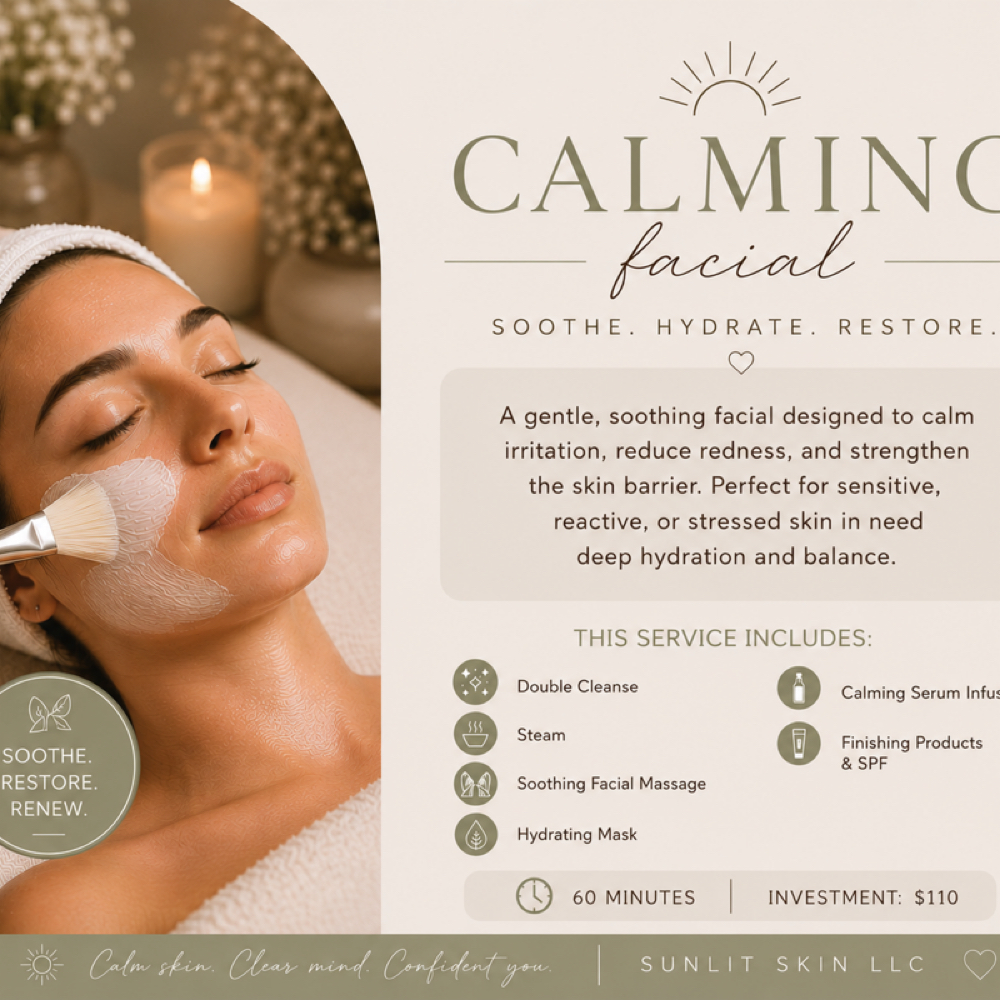 Calming Facial at The House of Blondes in Summerville, SC