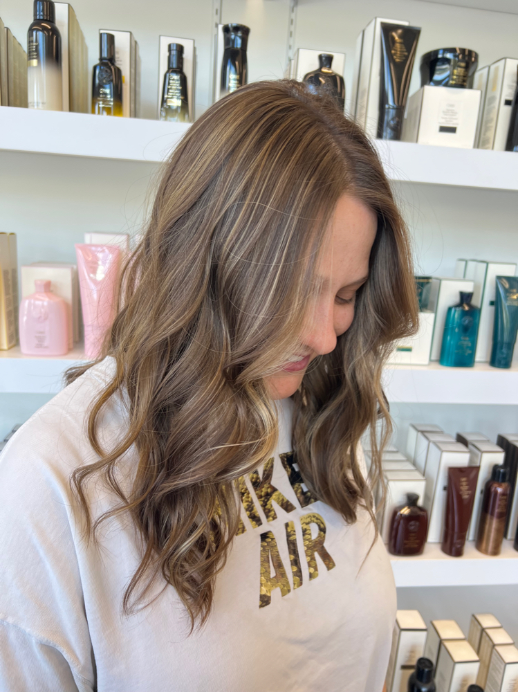PARTIAL BALAYAGE +HAIRCUT STYLE