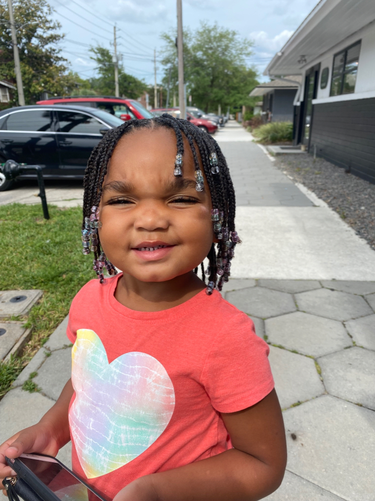 Child Plaits + Beads