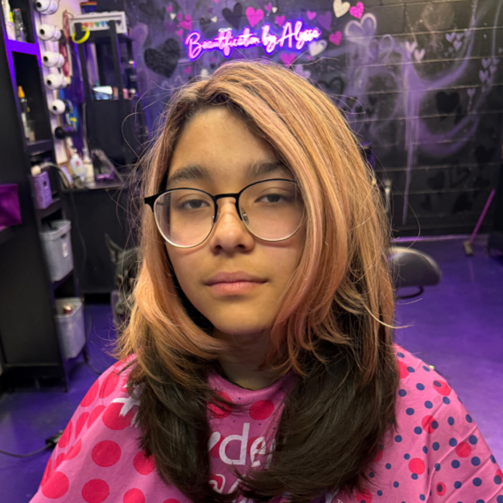 Teen Shampoo Cut + Style at Beautification By Alyssa in monterey, CA