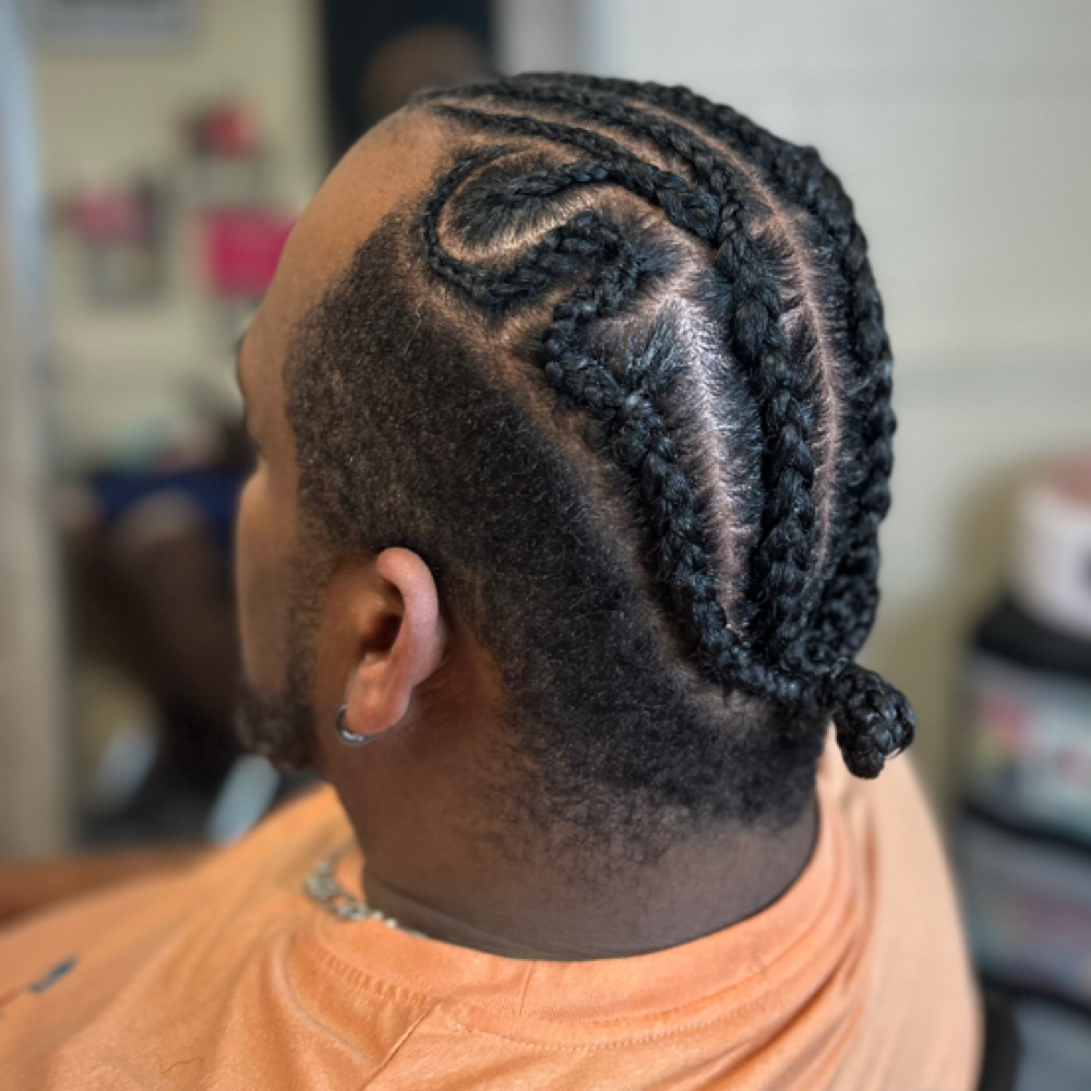 Mens Braid Styles at LeoLove Hair in East Milton, FL