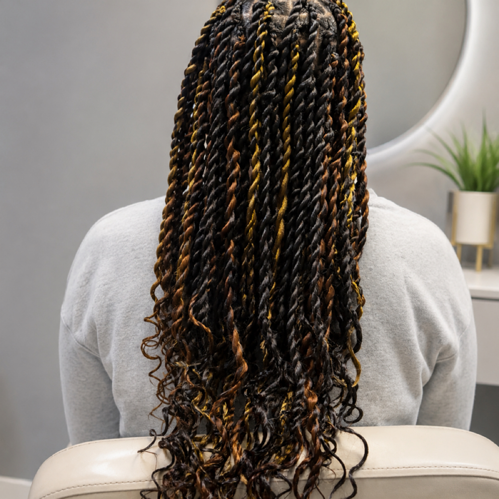 Boho Two Strand Twist at Ky’Nesia Kenyce in Canton, OH