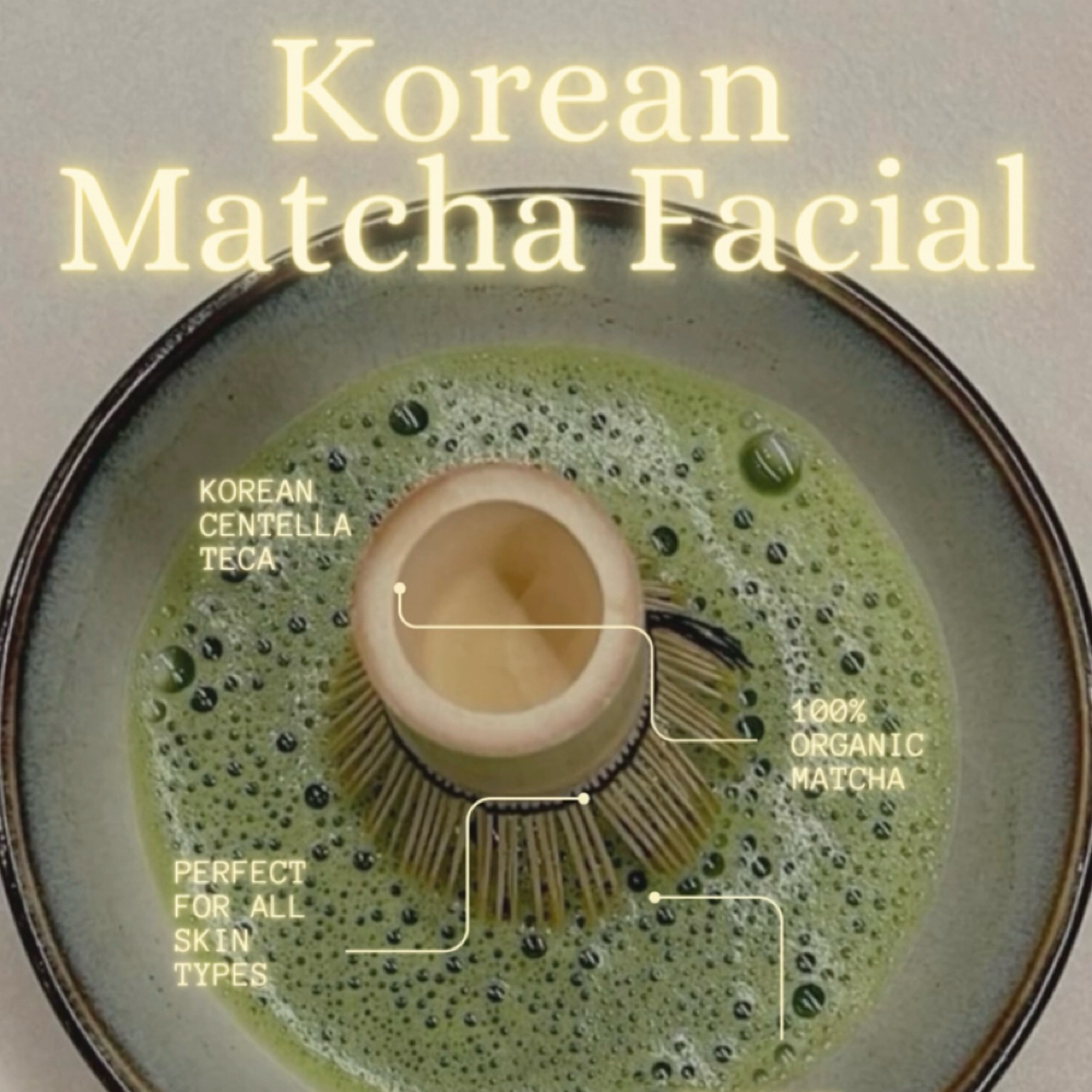 Korean Matcha Facial at Desthetics in Marietta, OH