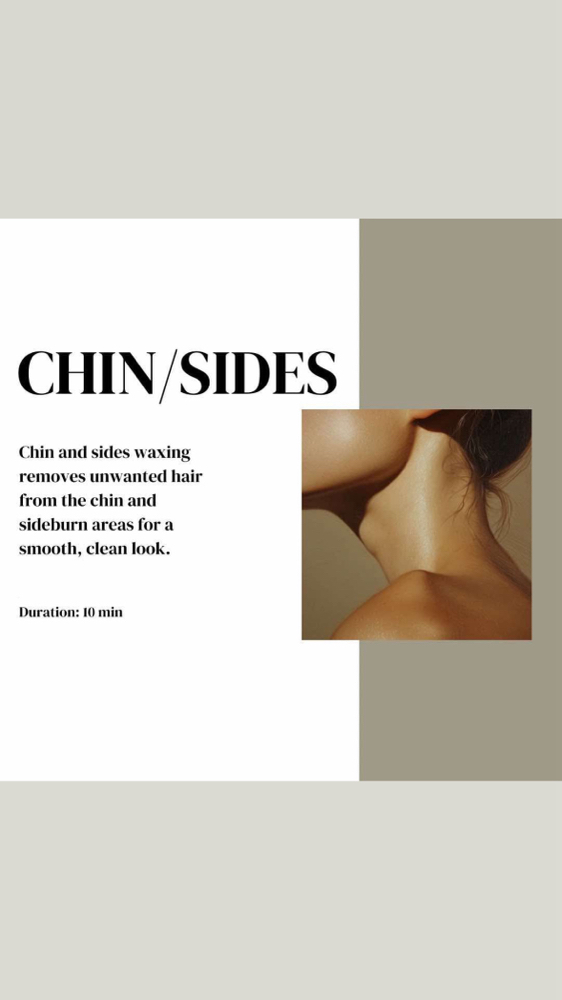 Chin/sides