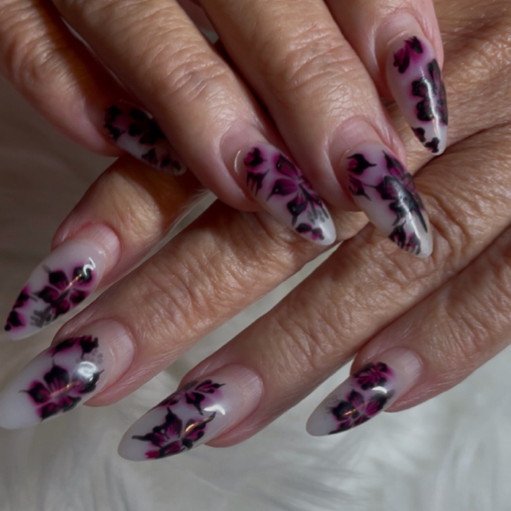Acrylic Fill at JuJubeesnails in Albuquerque, NM