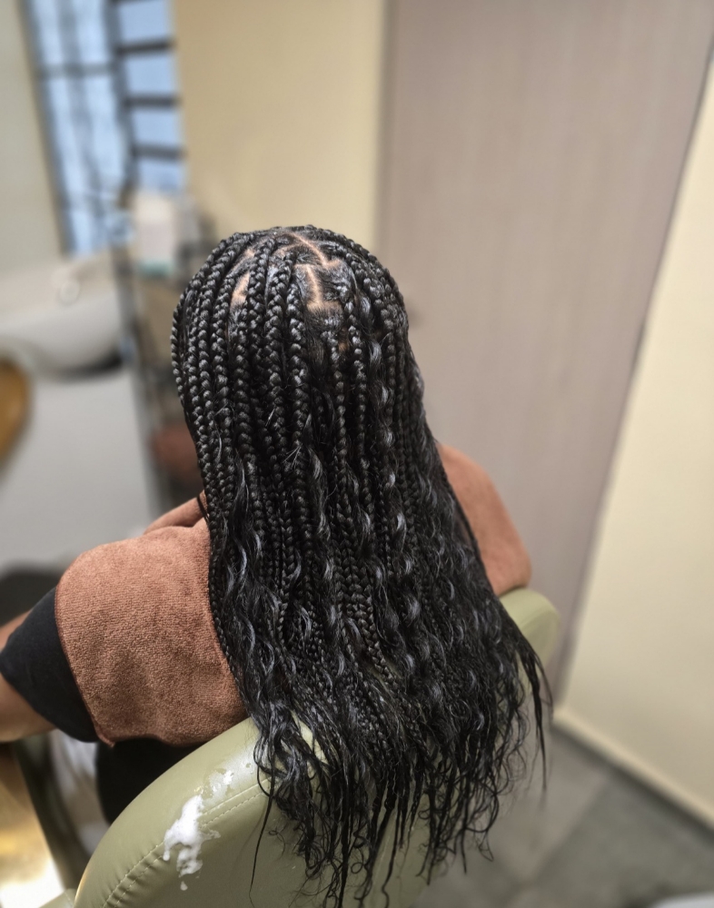 Smedium Box Braids