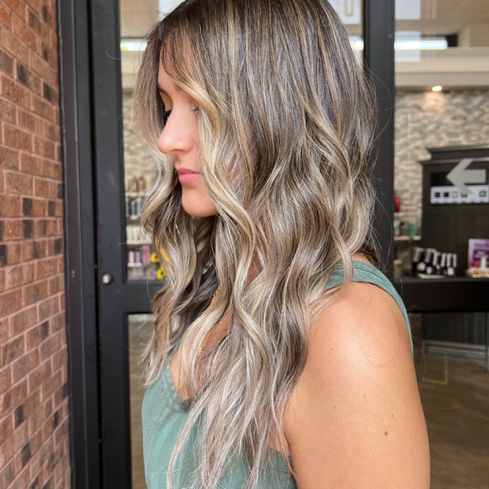 Full Custom Blonding + Haircut at Melony Southavong in Blackwood, NJ