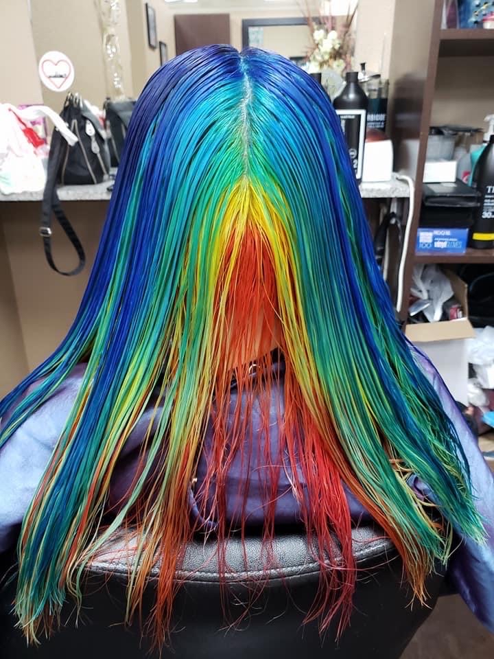 Rainbow Hair