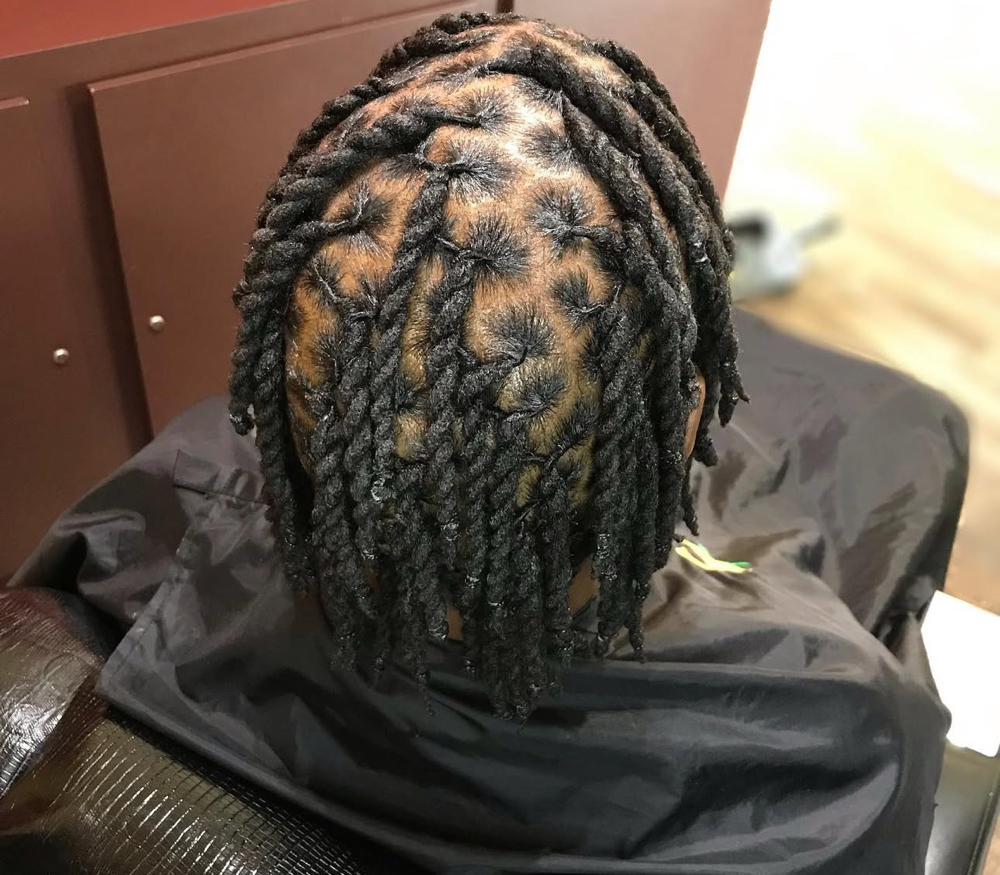 Loc Retwist Half Head