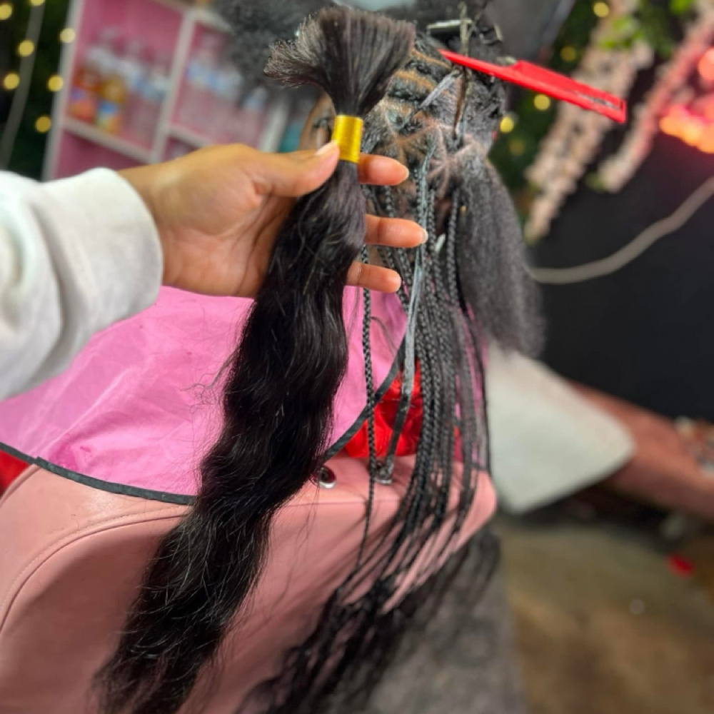 Human Boho (add On) at Mejko braid studio in Long Beach, CA