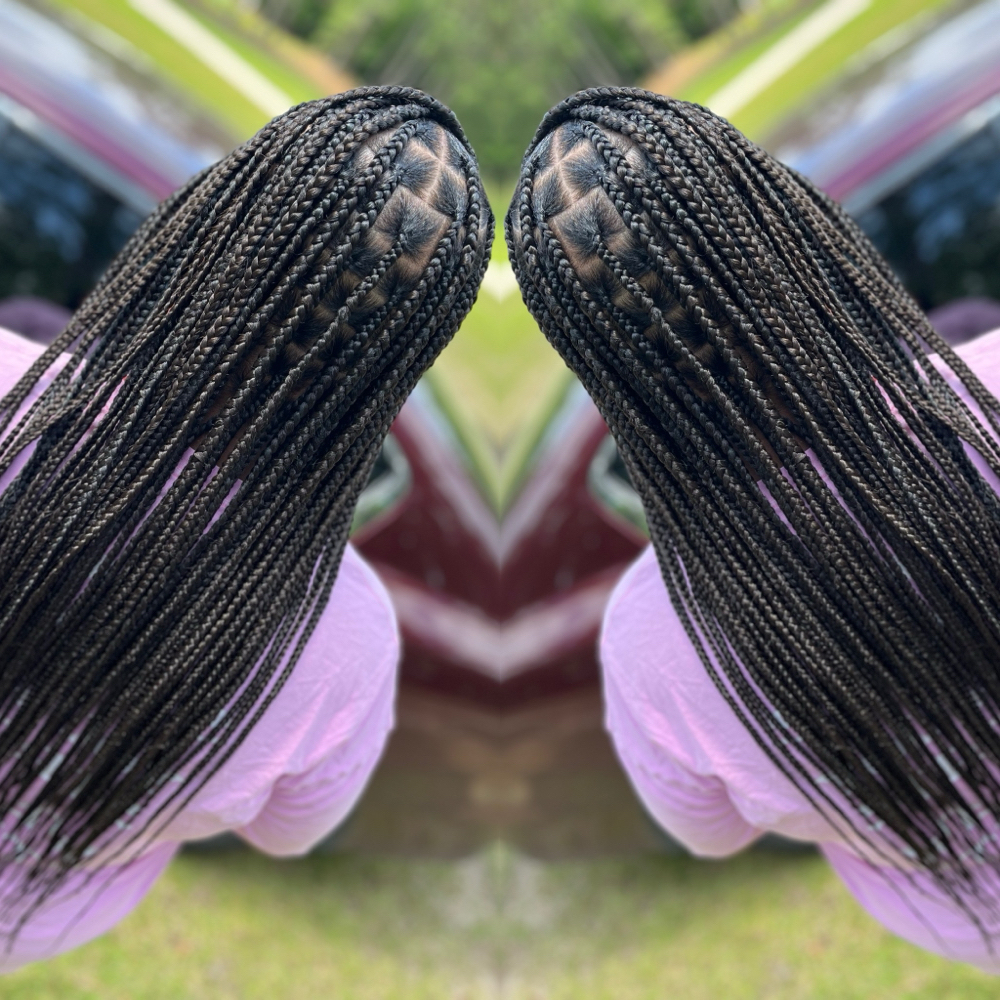 Medium Knotless w/wo Boho at Ms.BBTB in Bolivia, NC