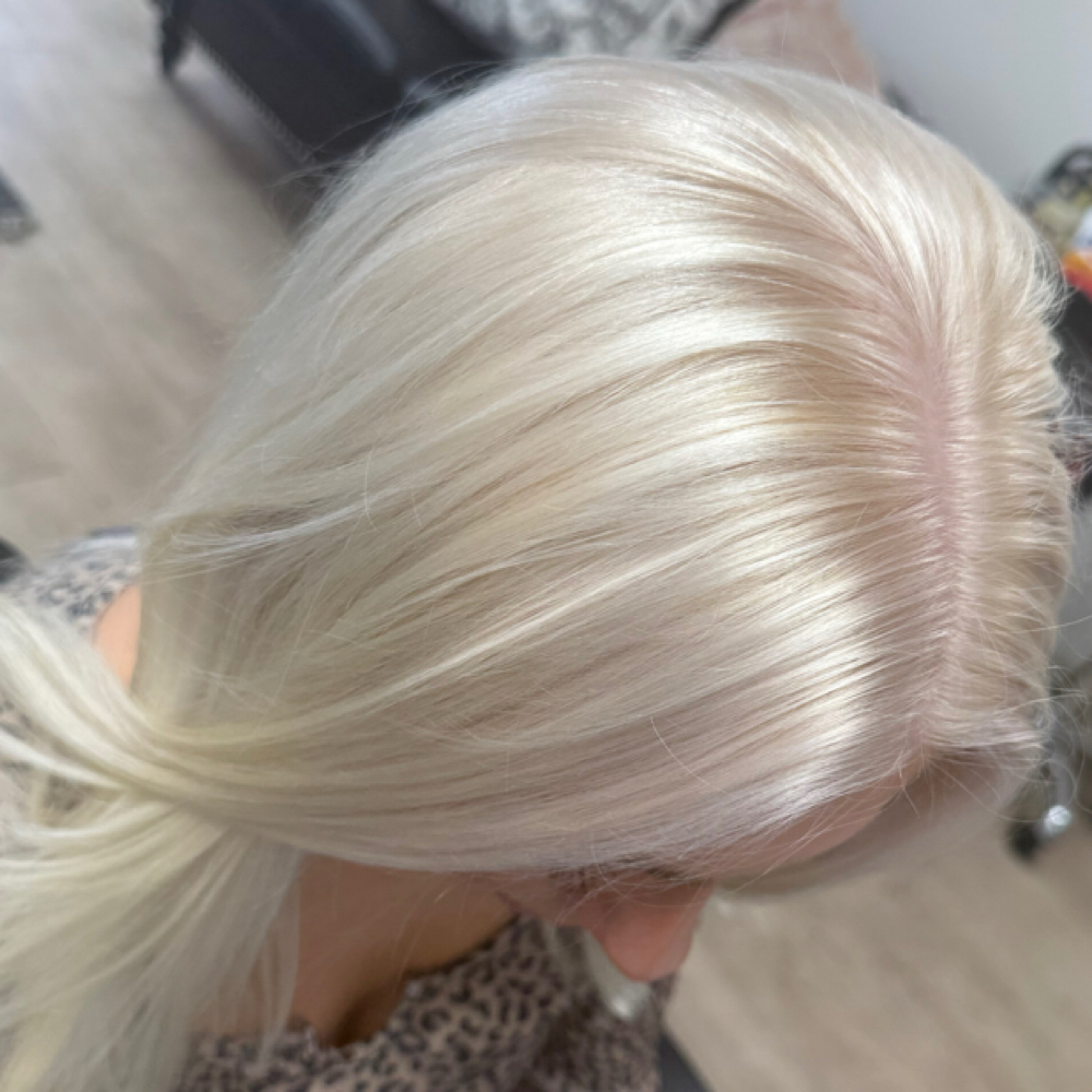 Bleach And Tone Touchup at À La Mode Salon in Rochester, MN