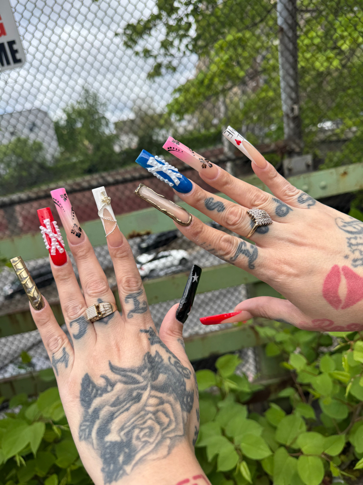 XL/XXL/XXXL EXTENSIONS at Nailed By Lance in New York, NY