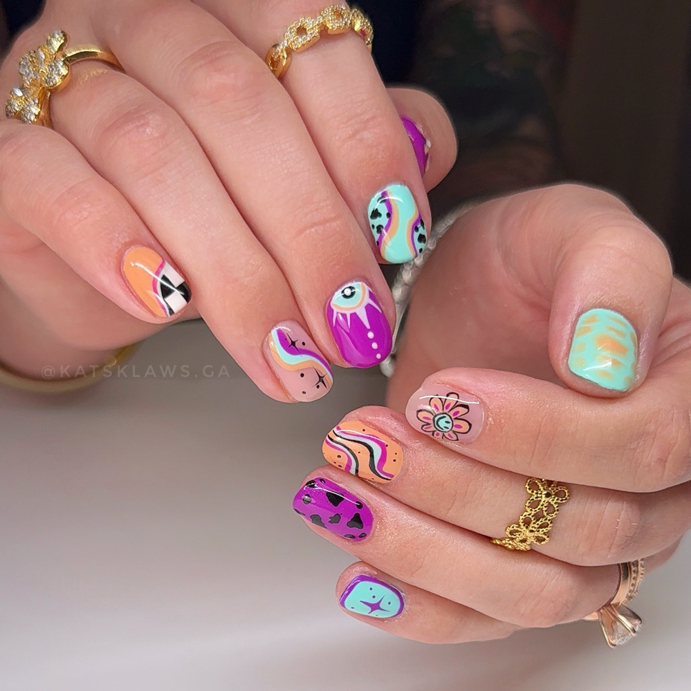 Intricate Nail Art