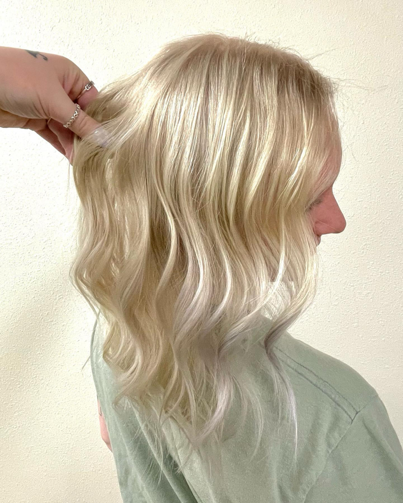 Blonde Retouch