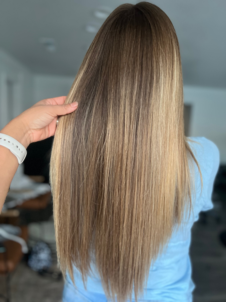 Keratin blow out