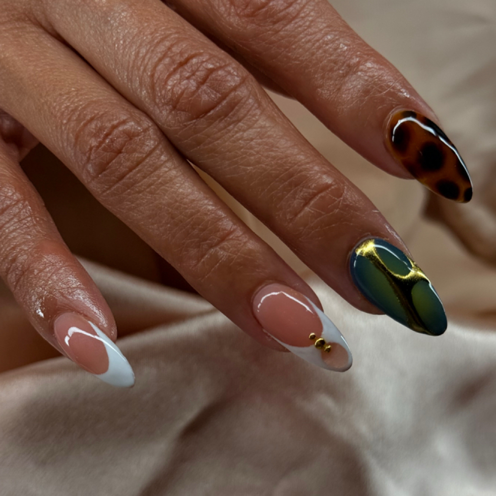 Medium Full Set at Nails By Cee in Fort Smith, AR
