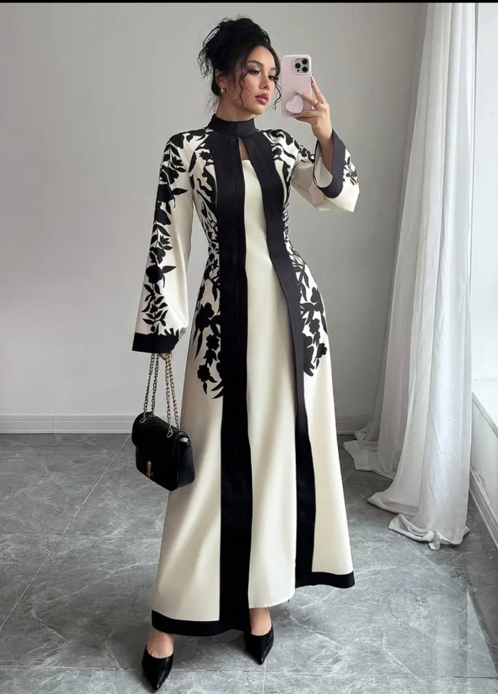 Apricot Abaya