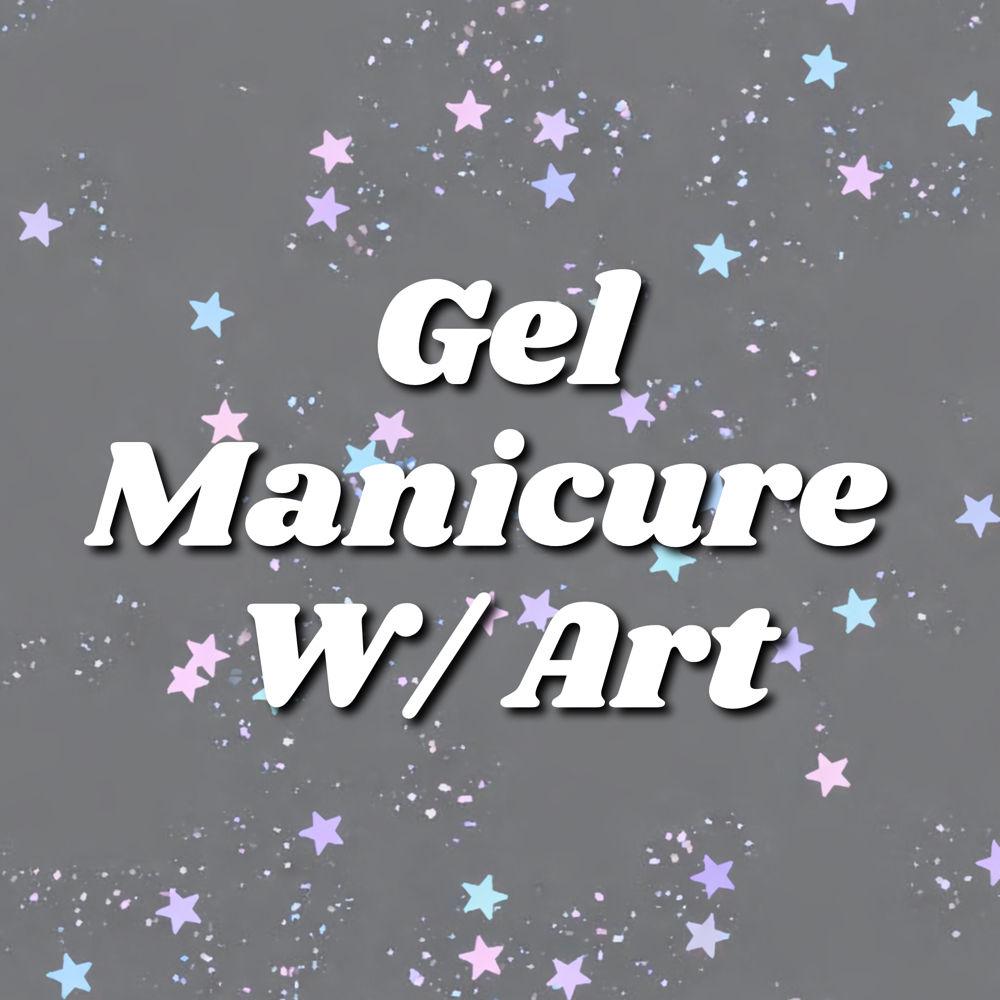 Gel Manicure W/ Art at Raqstar Nails in Arvada, CO