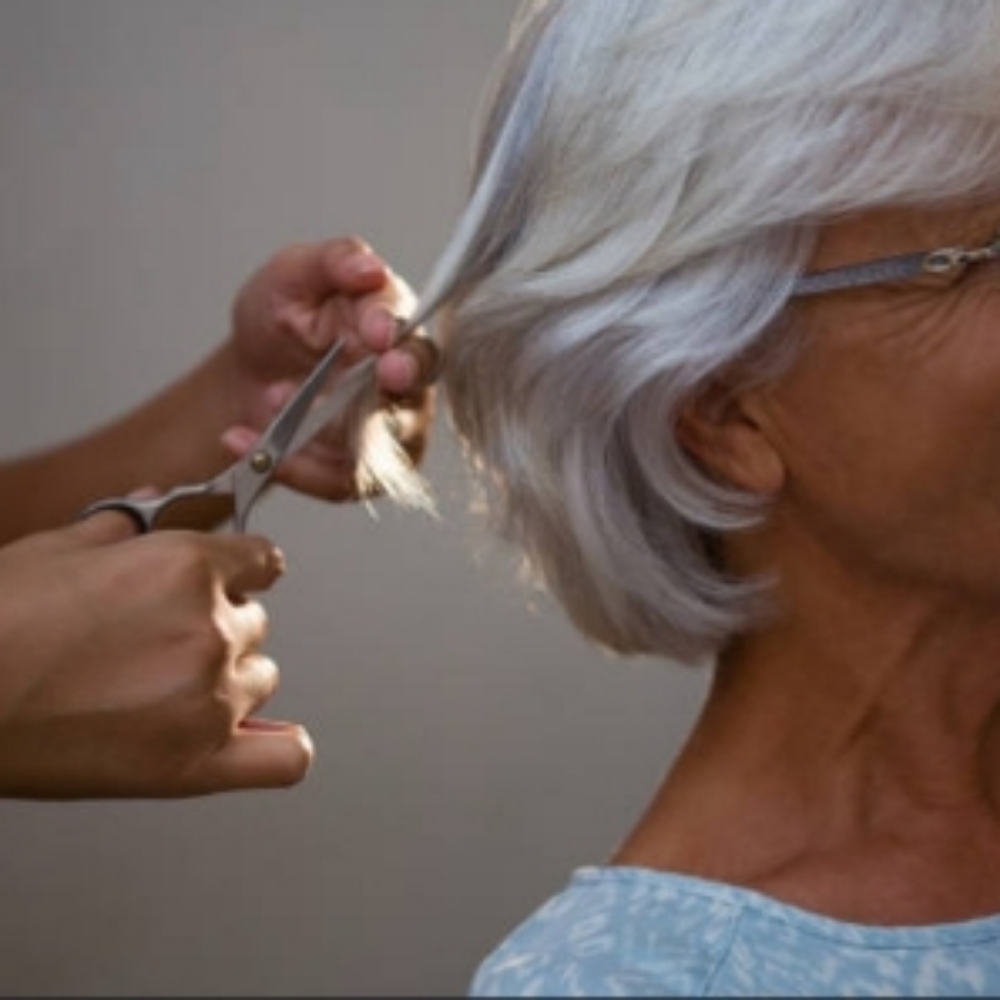 Women's Cut 65+| Master Stylist at Salus Hair & Skin in Las Vegas, NV
