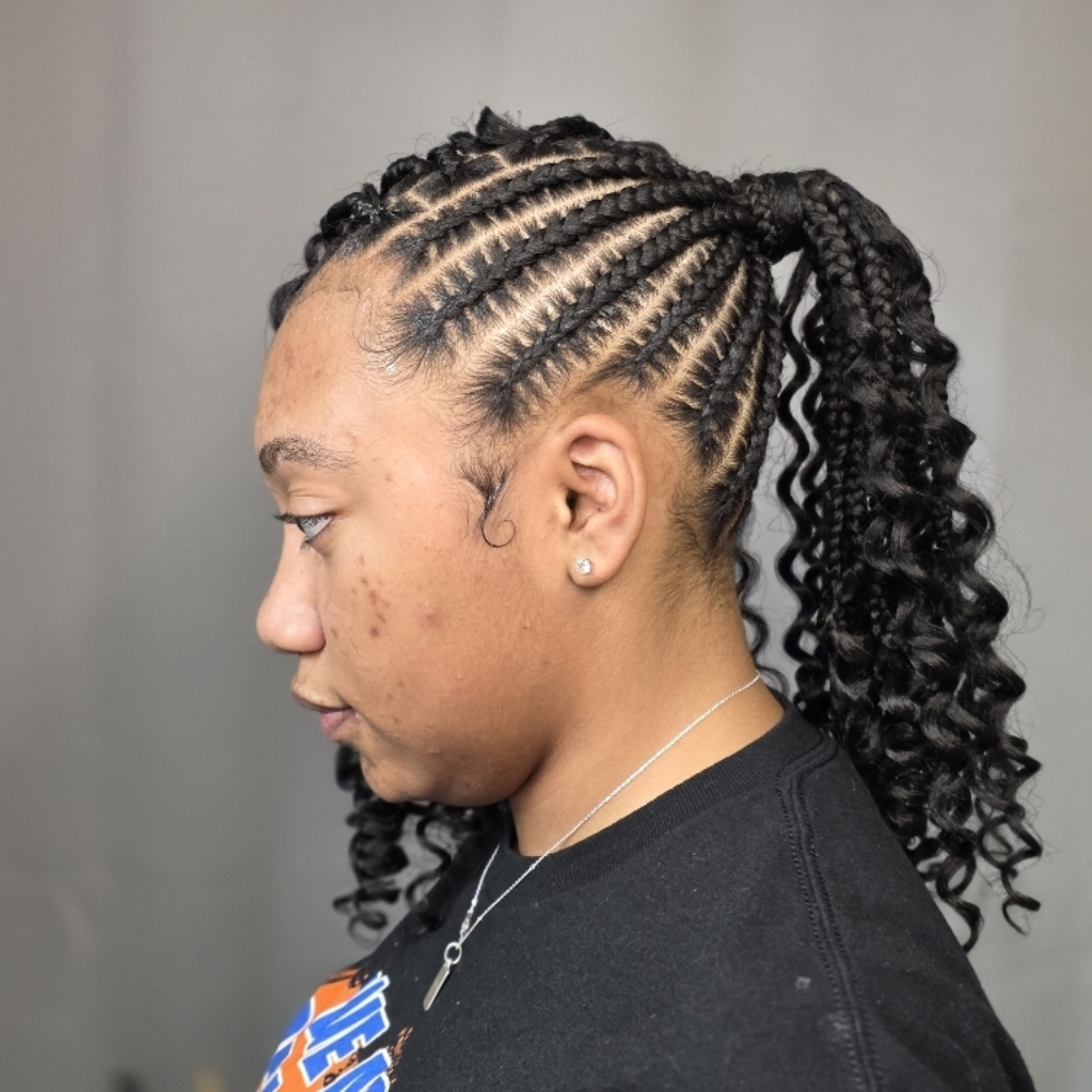 Feed-In Ponytail at Happy,Healthy_Hairfidence in Henry County, VA