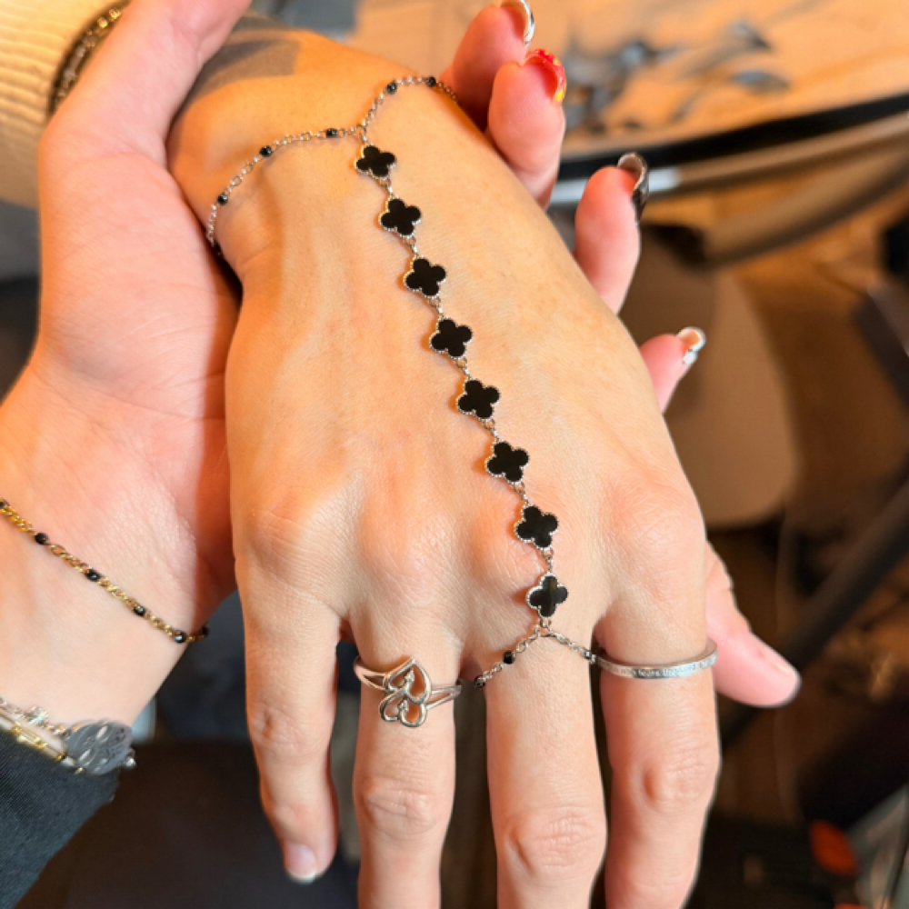 Hand Chain at Till The End Permanent Jewelry in Springfield, MO
