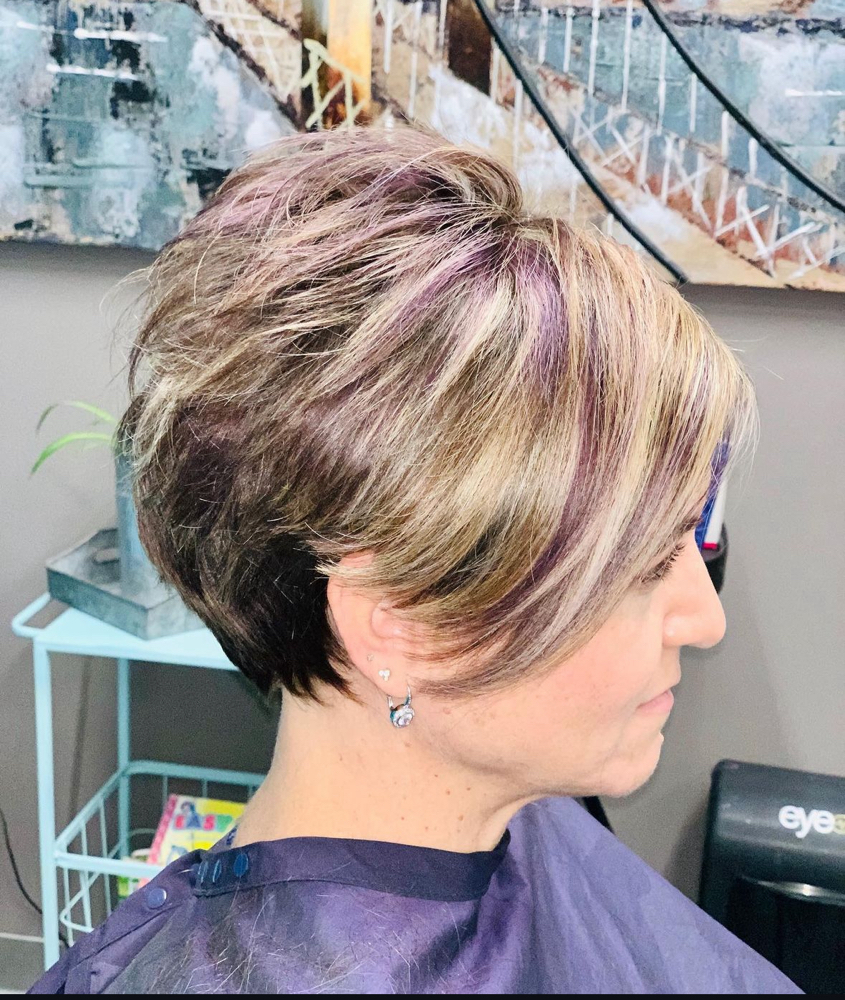Womens Cut Short And Style