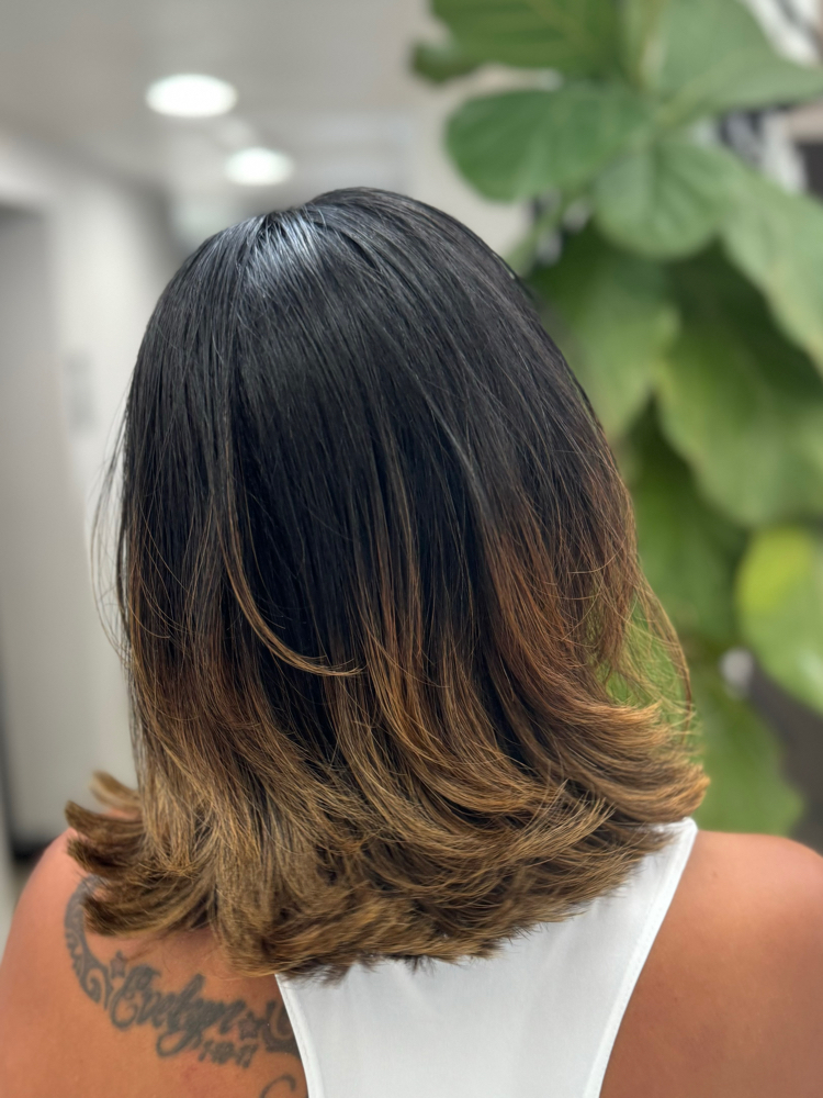 Haircut With Styling (non Curly)