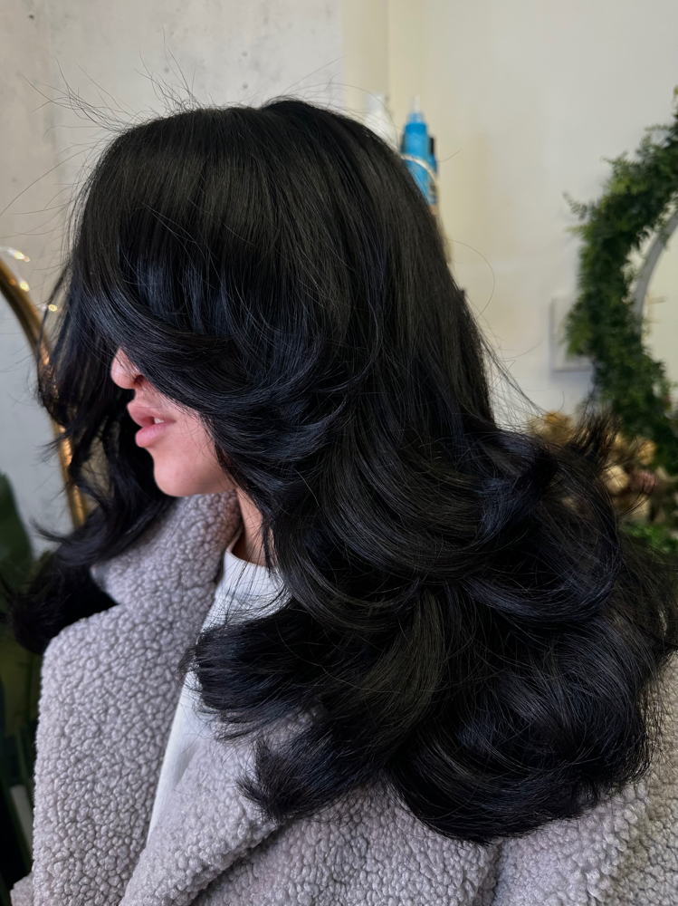 Haircut And Blowout