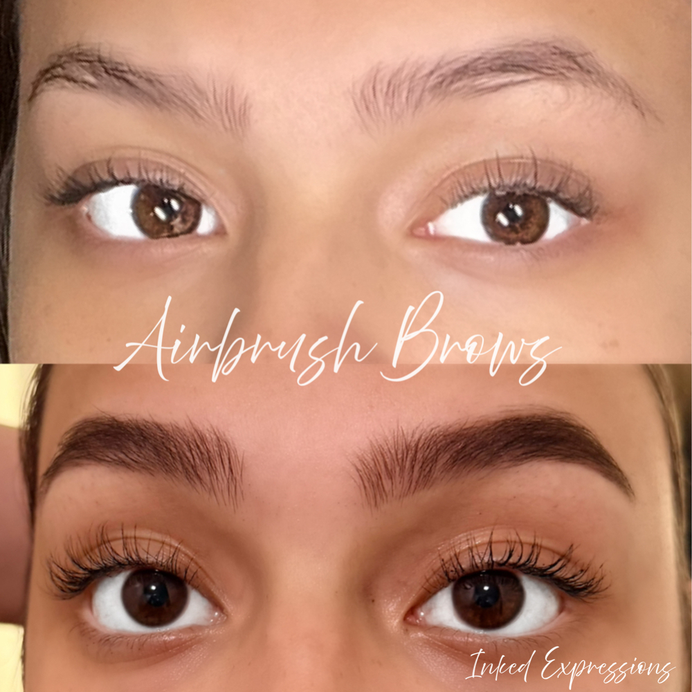 Airbrush Brows at Inked Expressions in Gainesville, TX