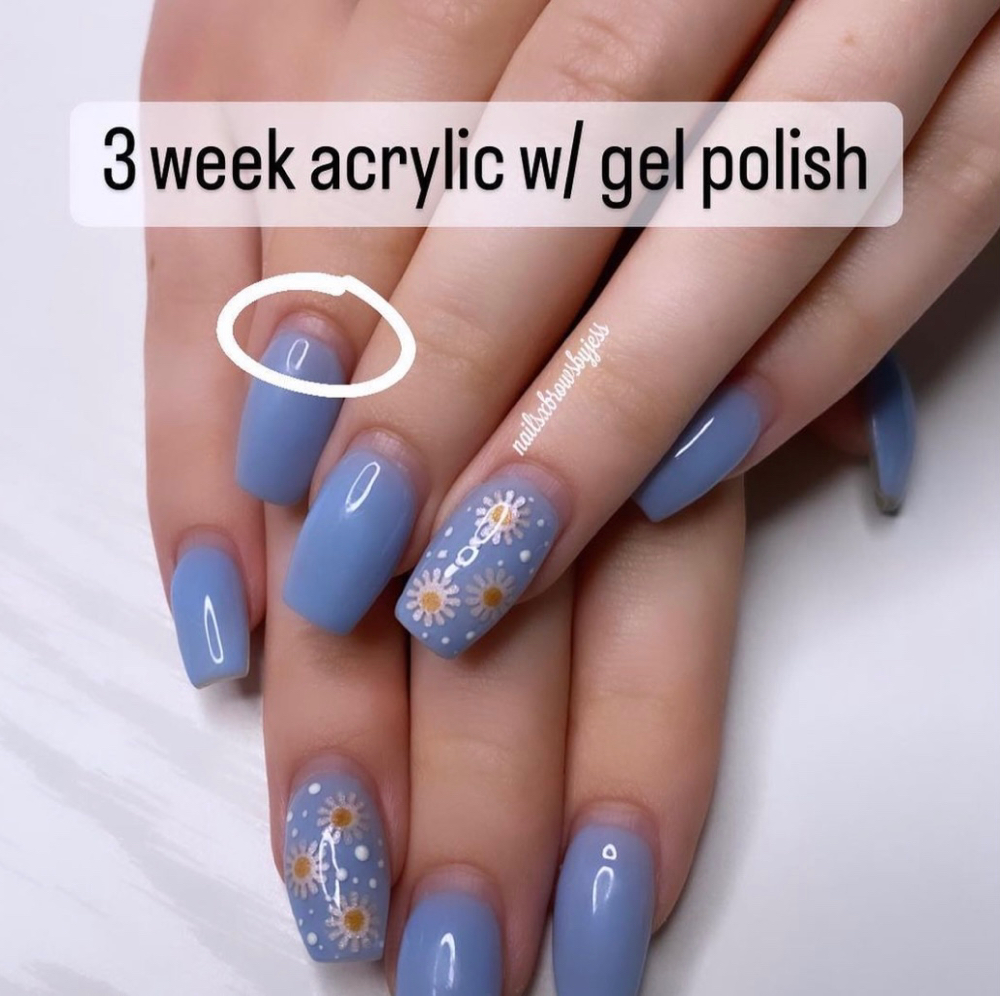 Acrylic Fill W/ Gel Polish