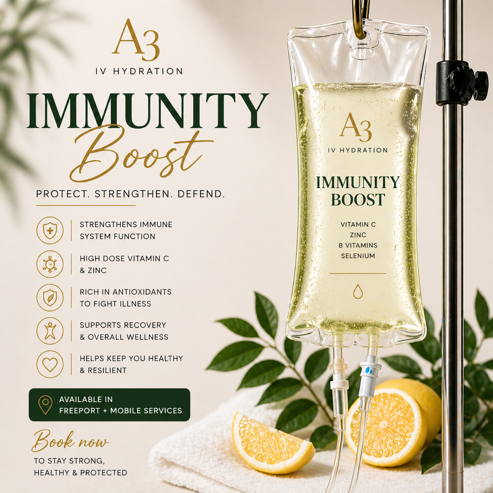 Immune Boost at A3 Wellness Solutions in Freeport By, NY
