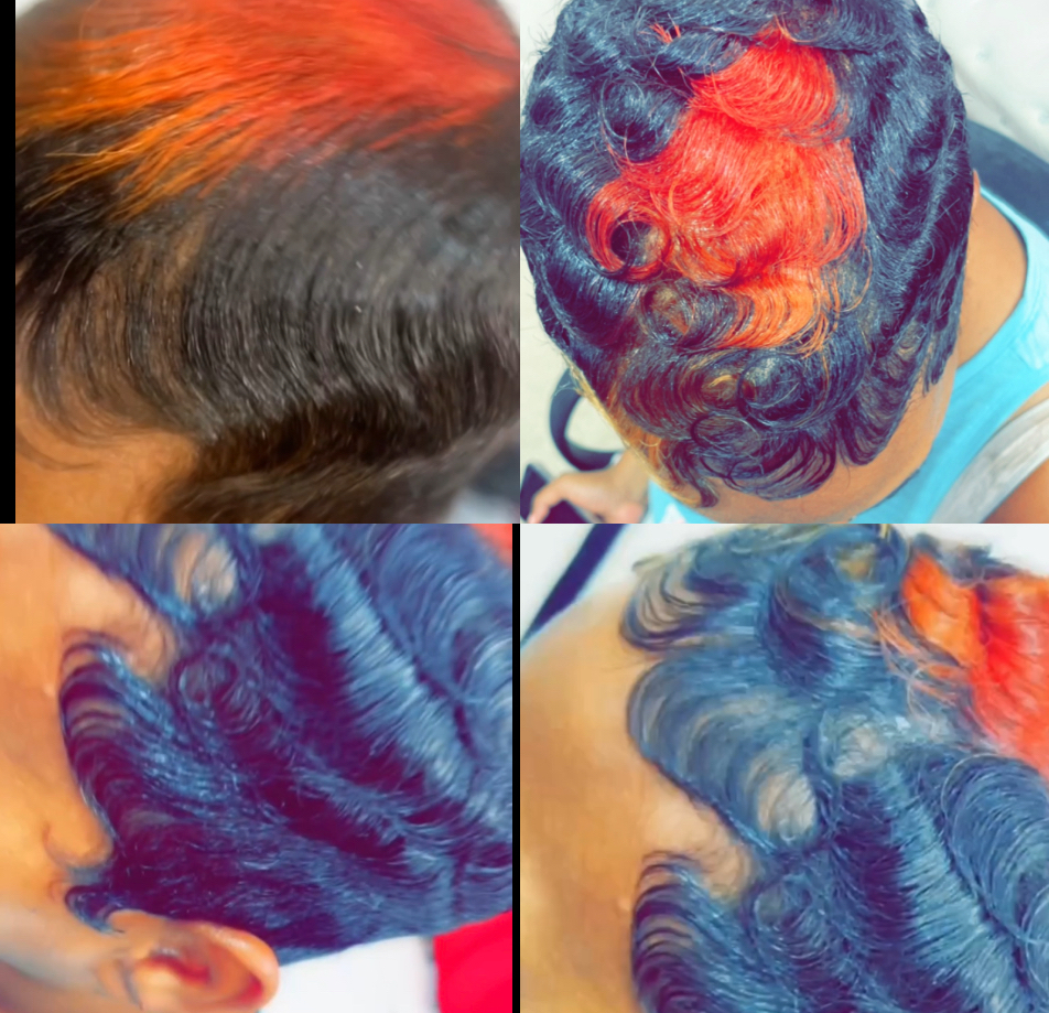 Custom Color W/ Babydoll Curls