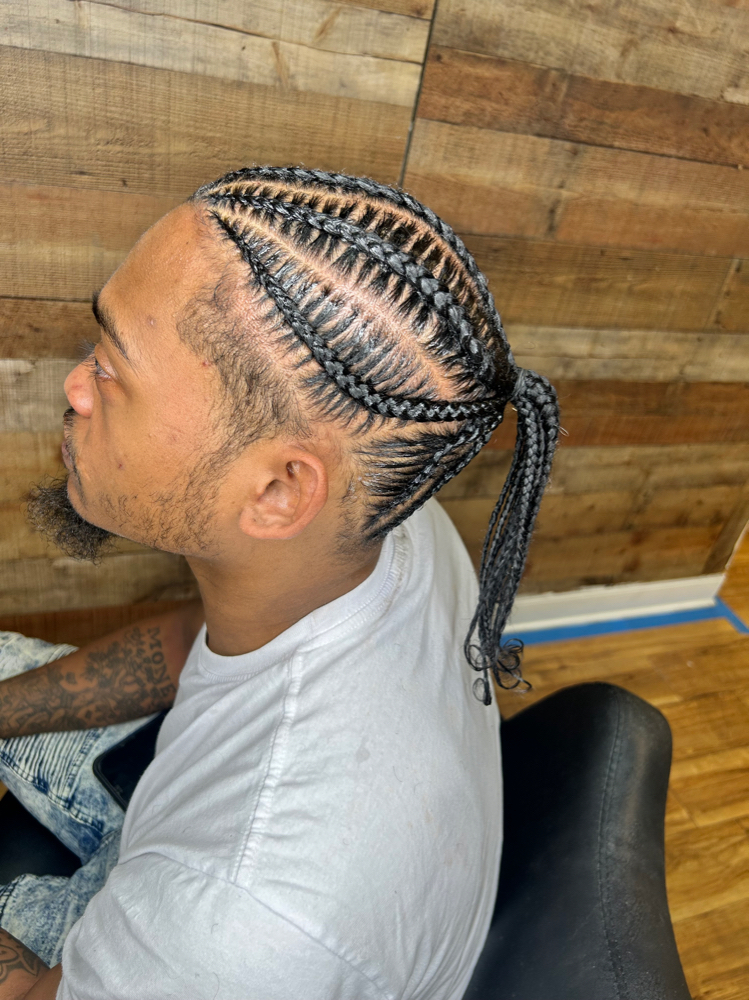 Mens Stitch Braids (Up To 8)