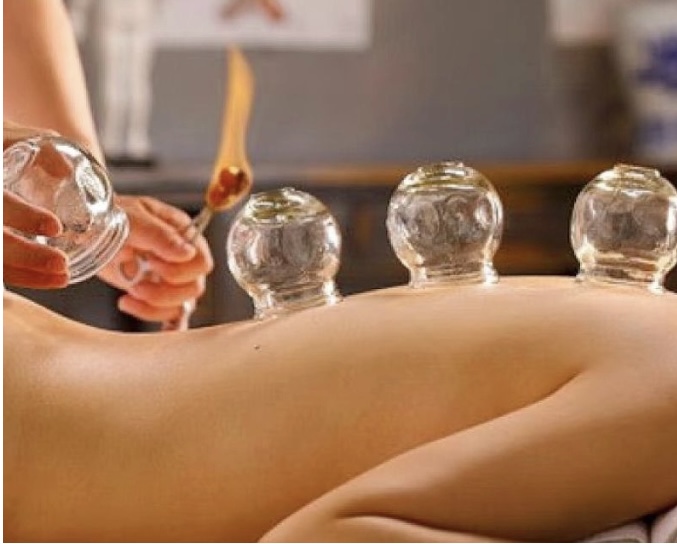 Massage W/ Fire Cupping