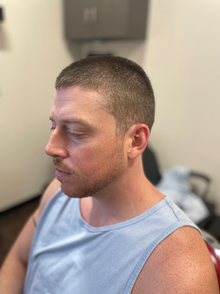 Barber: Buzz cut