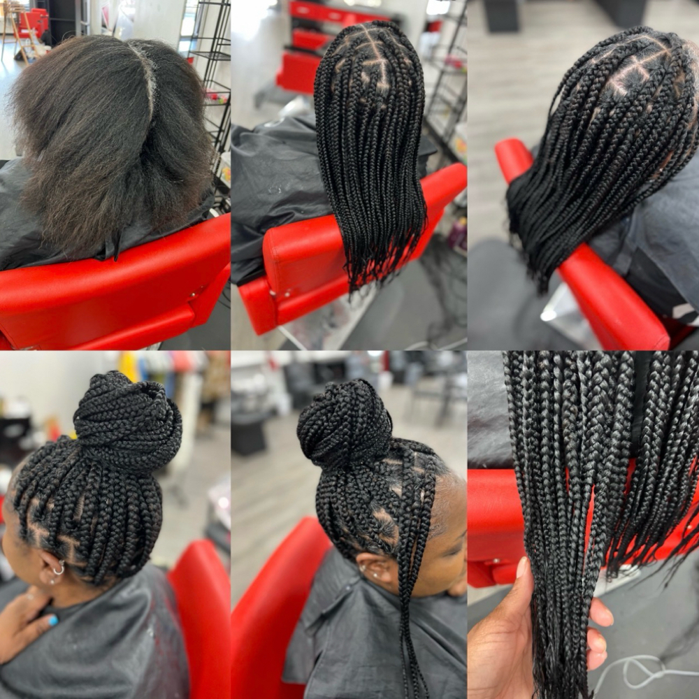 Med Knotless at DA Hair Artistry in Westerville, OH