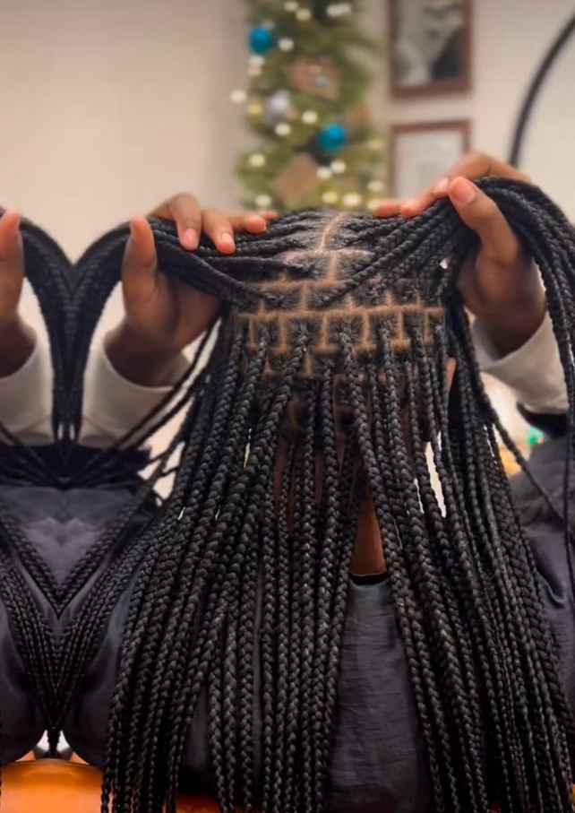 Small Knotless Braids